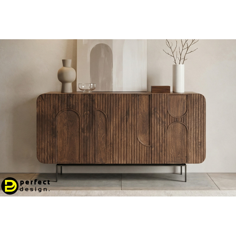 ORISSA modern mangófa komód - 145cm