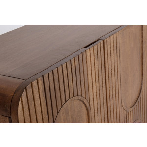 ORISSA modern mangófa szekrény - 90cm