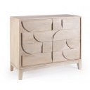 THALES modern mangófa komód - 100cm