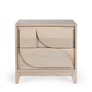 THALES modern mangófa éjjeliszekrény BIZZOTTO