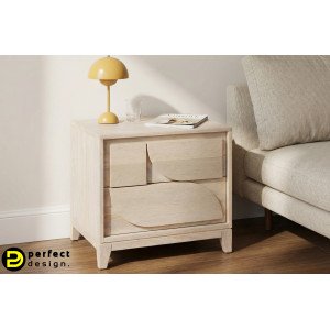 THALES modern mangófa éjjeliszekrény BIZZOTTO