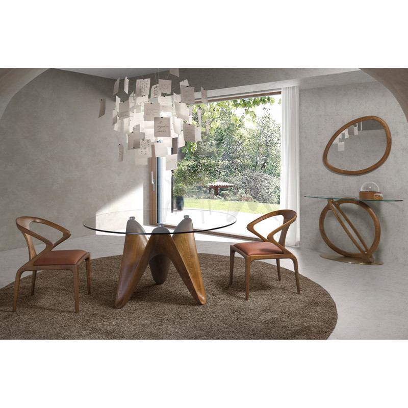 ESTREMERA prémium kerek étkezőasztal - 130/140/150cm