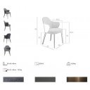 ISABA prémium étkezőszék