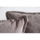 HEAVEN modern sarokkanapé - 255cm - taupe bársony