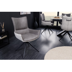 ALPINE modern szék - szürke INVICTA