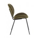 MADDIE modern boucle szék - zöld