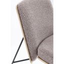 EMERSON design fotel - szürke boucle