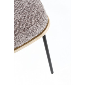 EMERSON design fotel - szürke boucle