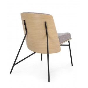 EMERSON design fotel - szürke boucle