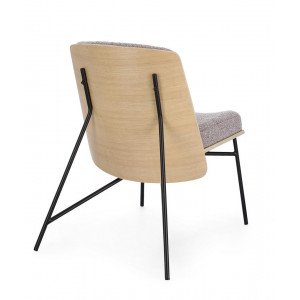 EMERSON design fotel - szürke boucle