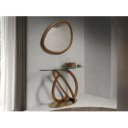 BENAVENTE prémium tükör - dió - 95cm