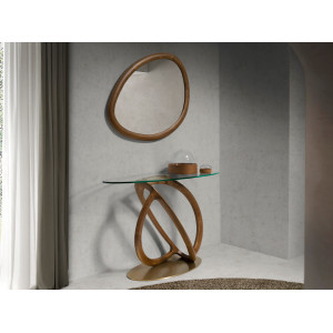 BENAVENTE prémium tükör - dió - 95cm