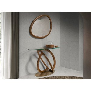 BENAVENTE prémium tükör - dió - 95cm