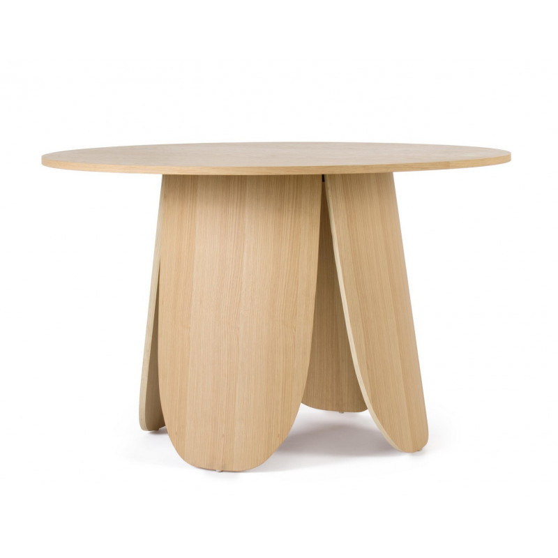 JORDYN modern kerek éetkezőasztal - 120cm