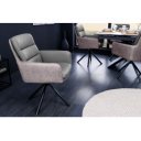 BIG GEORGE prémium bőr szék - taupe szürke