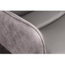 BIG GEORGE prémium bőr szék - taupe szürke