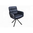 BIG GEORGE prémium bőr szék - antracit