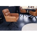 BIG GEORGE prémium bőr szék - barna