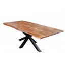 MAMMUT NATURE tömör rózsafa étkezőasztal - 200cm