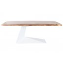 FLASH modern akác étkezőasztal - 200cm - fehér