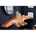 WILD modern akác konzolasztal - 104cm