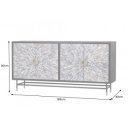 HERITAGE exkluzív intarziás komód - 160cm