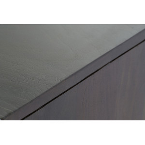 GOLDING modern akácfa TV-szekrény - 140cm