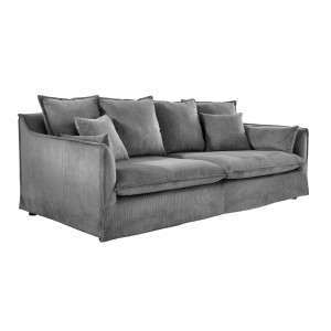 HEAVEN modern 3 személyes kanapé - szürke - 205cm