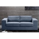 LOUNGER design kordbársony kanapé - 220cm - kék