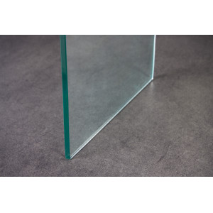 FANTOME üveg konzolasztal - 100cm