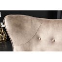 AMSTERDAM design bársony fotel - beige