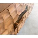 SOLUNA tömör akác komód - 145/175cm