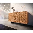 SOLUNA tömör akác komód - 145/175cm