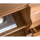 SOLUNA tömör akác komód - 145/175cm