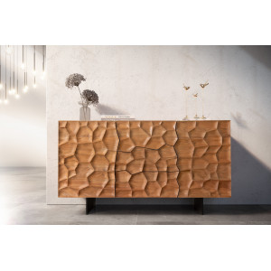 SOLUNA tömör akác komód - 145/175cm bútor