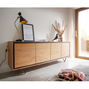 STONEGRACE prémium akác komód - 200cm - natúr