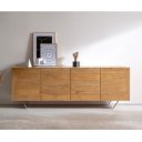 KENNEDY prémium akác komód - 145/200cm