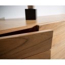 KENNEDY prémium akác komód - 145/200cm