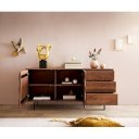 FEVON prémium akác komód - 145/175cm