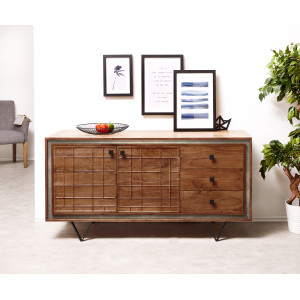 LOCKWOOD prémium akác komód - 150cm