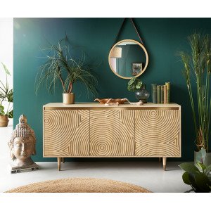 CIRCULO prémium mangófa komód - 147cm
