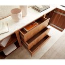 SECARA prémium akác komód - 145/175/200cm