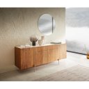 SECARA prémium akác komód - 145/175/200cm