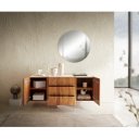 SECARA prémium akác komód - 145/175/200cm