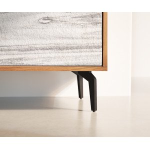 KLEO prémium akác komód - 147/175cm