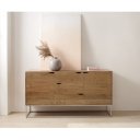 LOCOS prémium akác komód - 140cm