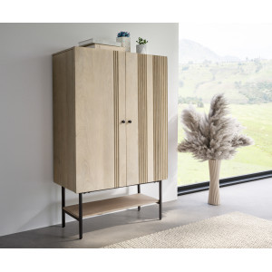 NENCIA prémium mangófa szekrény - 140cm