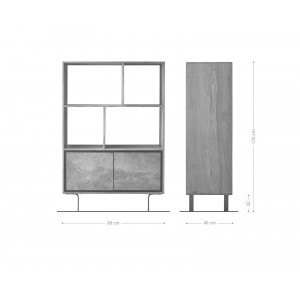 JUBILON prémium akác polc - 135cm