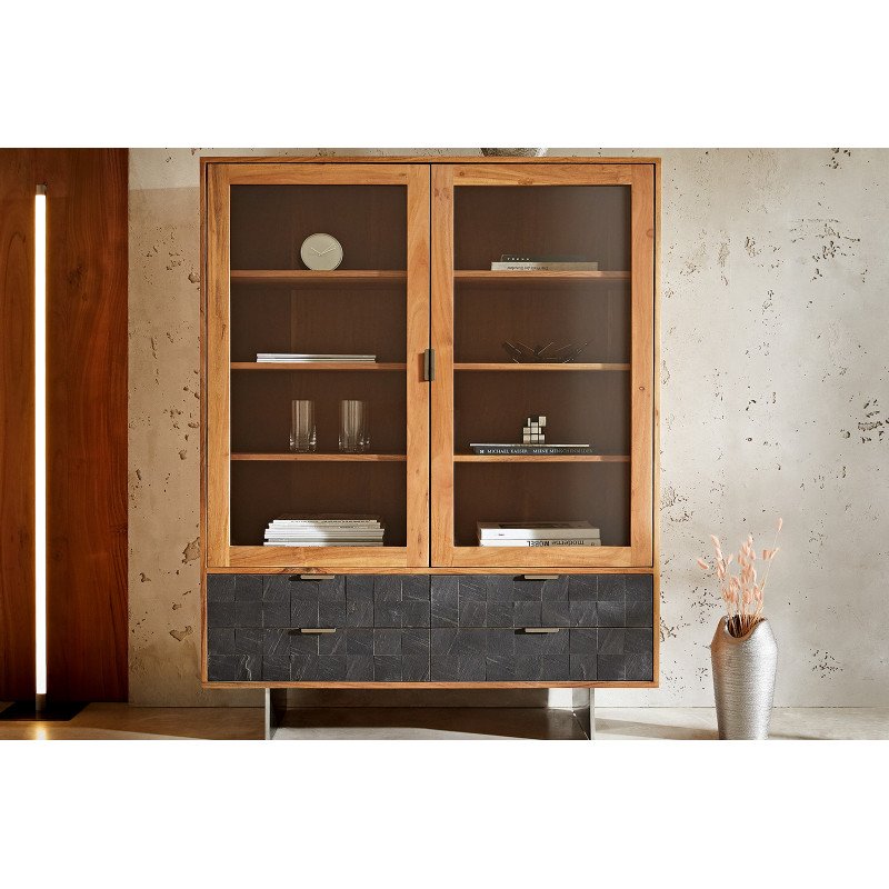 MARLOWE prémium akác szekrény - 150cm