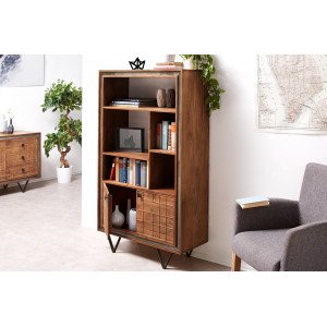 LOCKWOOD prémium akác polc - 150cm bútor
